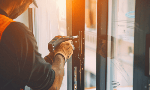 ALUMINIUM FRAME DOOR