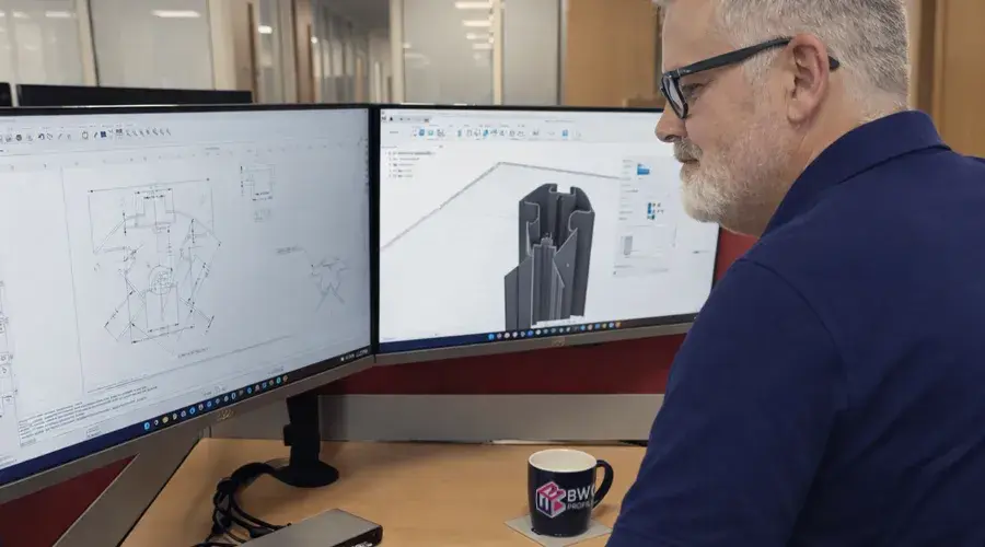 BWC Profiles Man editing a Profile Design 