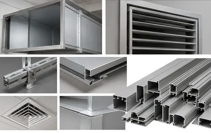 BWC_Profiles_Heating_Ventilation_Aluminium_Profiles_GroupShot