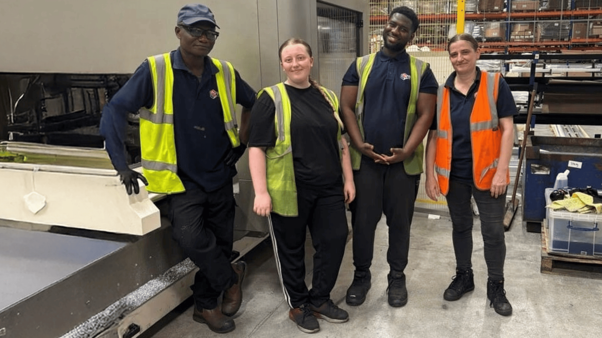 Fabrication team at BWC Profiles