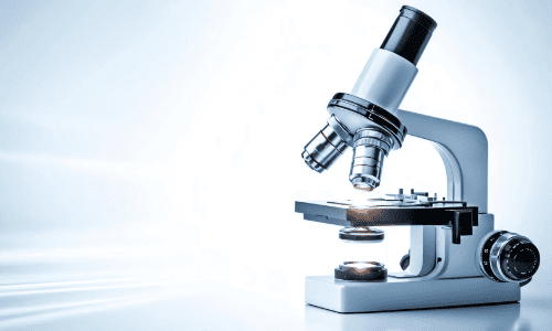 MICROSCOPE - ALUMINIUM AND PLASTIC