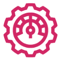 Icon for OEE (Overall Equipment Effectiveness).