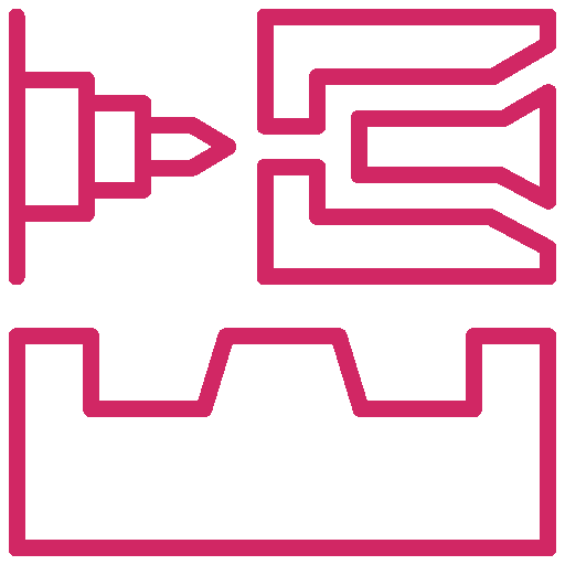 Plastic Injection Moulding Icon