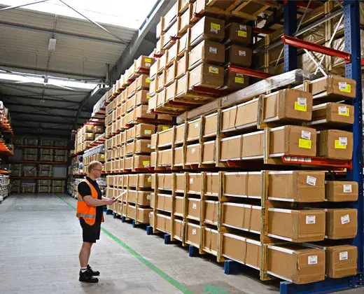 BWC Profiles stocked supply chain